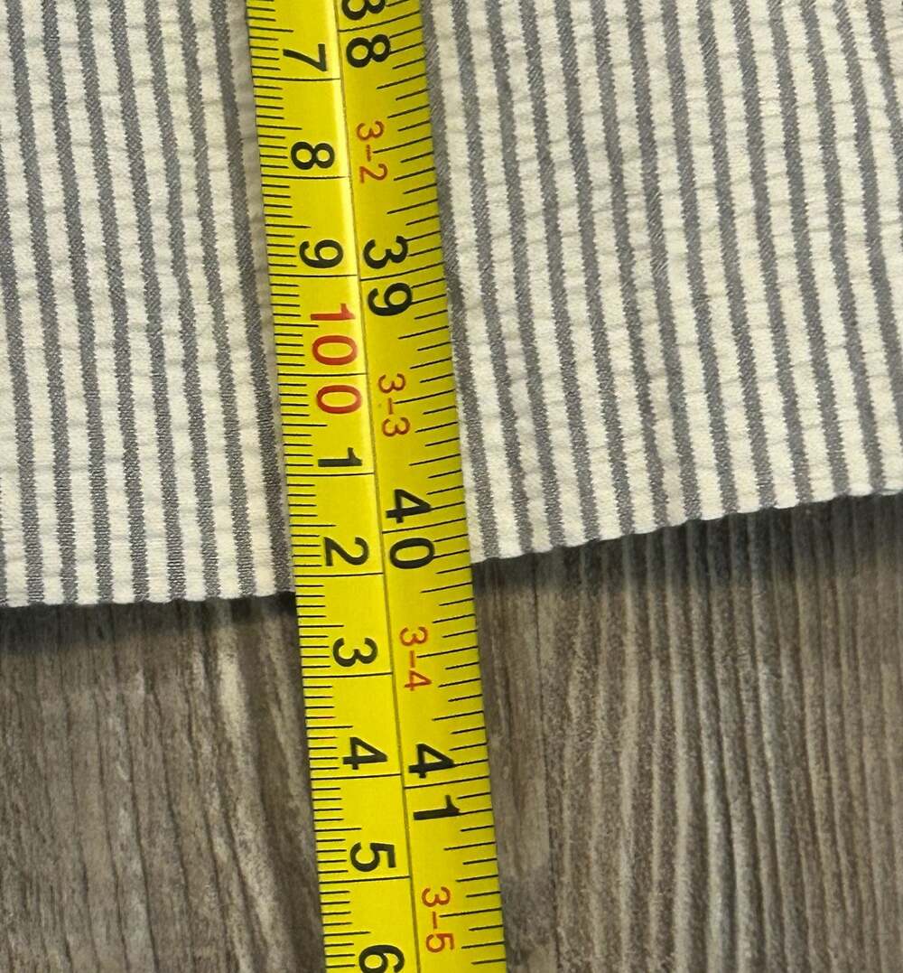 J.Crew Bedford Seersucker Striped Pants Men's 34x32 - Picture 7 of 8